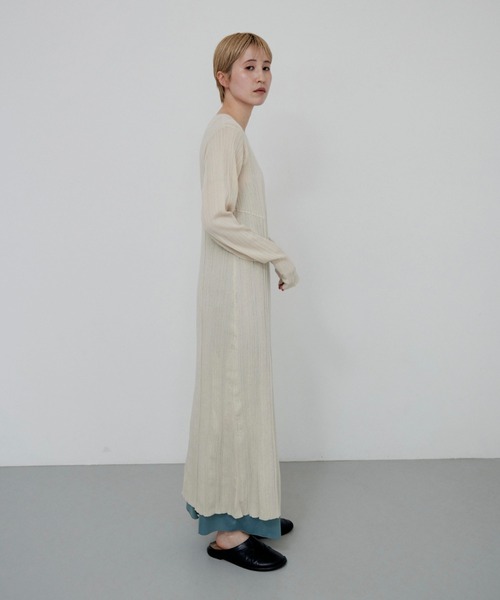 Layered Rib Knit One-piece（ワンピース）｜lit（リット）の