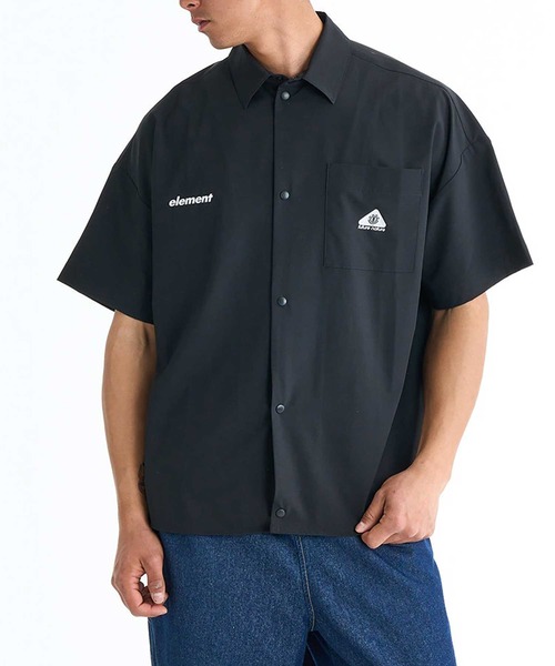 ELEMENT(エレメント)の「ELEMENT WATER SHIRTS SS(シャツ/ブラウス・メンズ・ブラック・M/L)」の10枚目の写真