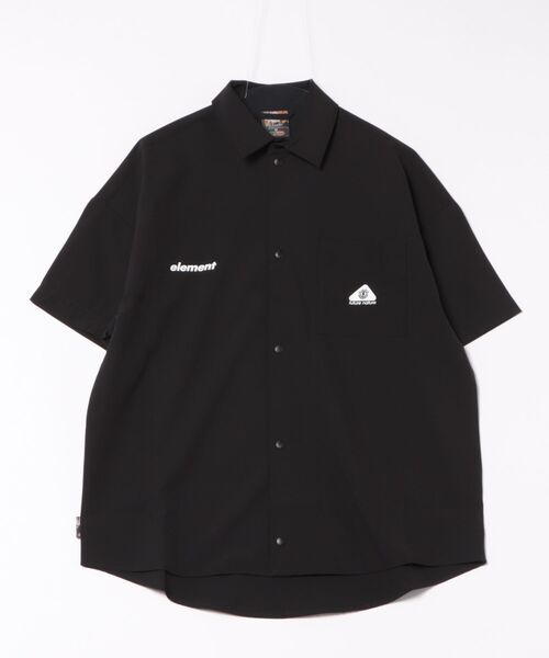 ELEMENT(エレメント)の「ELEMENT WATER SHIRTS SS(シャツ/ブラウス・メンズ・ブラック・M/L)」の3枚目の写真