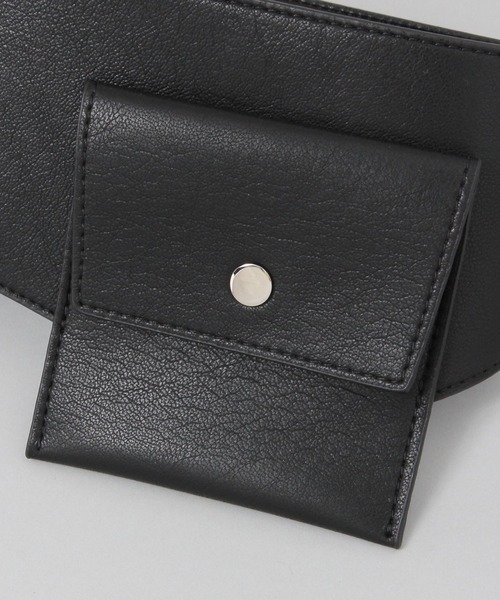 JEANASIS（ジーナシス）の「2WAYポケットベルト/326564（ベルト・レディース・ブラック・FREE）」の12枚目の写真