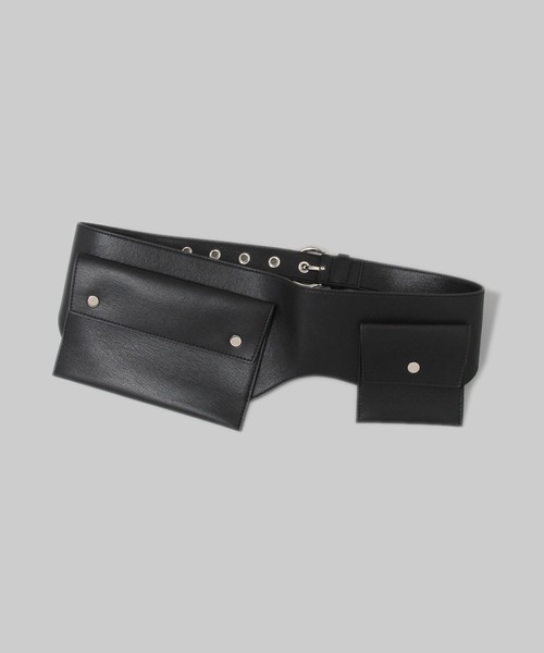 JEANASIS（ジーナシス）の「2WAYポケットベルト/326564（ベルト・レディース・ブラック・FREE）」の7枚目の写真