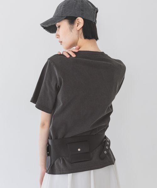 JEANASIS（ジーナシス）の「2WAYポケットベルト/326564（ベルト・レディース・ブラック・FREE）」の5枚目の写真