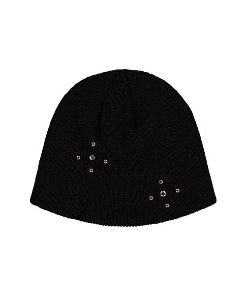 セール】【SETUP‐EXE】STUDDED BEANIE（ニットキャップ/ビーニー