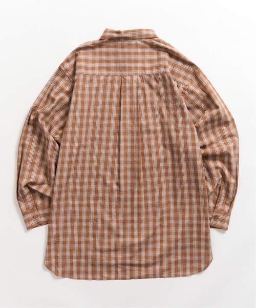 NewAnce（ニュアンス）の「【NewAnce】New Standard Check Shirts -Over Fit -（シャツ/ブラウス・メンズ・ブラウン/ブラック・L/M）」の5枚目の写真