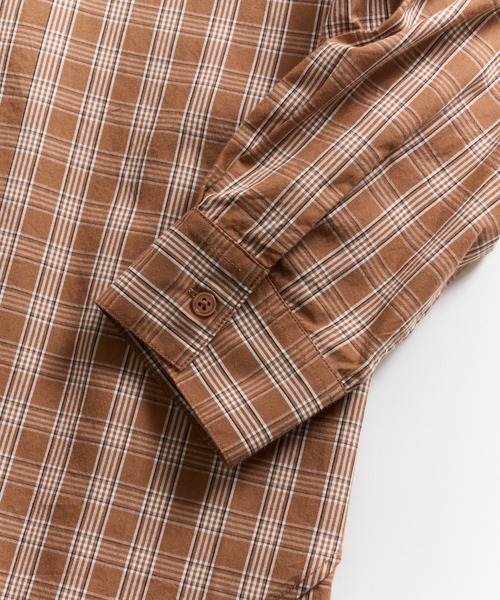 NewAnce（ニュアンス）の「【NewAnce】New Standard Check Shirts -Over Fit -（シャツ/ブラウス・メンズ・ブラウン/ブラック・L/M）」の11枚目の写真