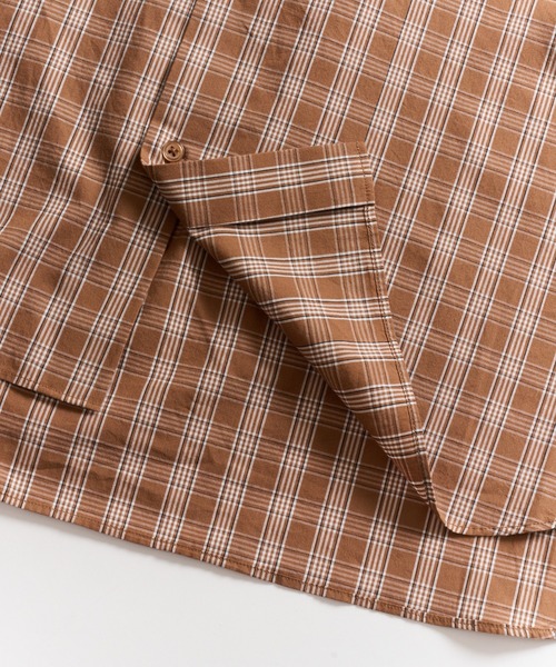 NewAnce（ニュアンス）の「【NewAnce】New Standard Check Shirts -Over Fit -（シャツ/ブラウス・メンズ・ブラウン/ブラック・L/M）」の10枚目の写真