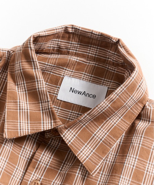 NewAnce（ニュアンス）の「【NewAnce】New Standard Check Shirts -Over Fit -（シャツ/ブラウス・メンズ・ブラウン/ブラック・L/M）」の6枚目の写真