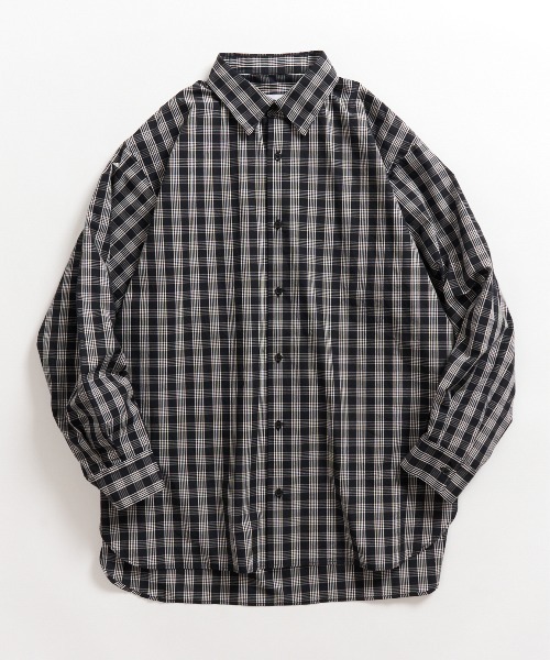 NewAnce（ニュアンス）の「【NewAnce】New Standard Check Shirts -Over Fit -（シャツ/ブラウス・メンズ・ブラウン/ブラック・L/M）」の3枚目の写真