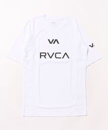 RVCA(ルーカ)のRVCA メンズ 【VA SPORT】 VA RVCA RASH SS ラッシュガード 【2025年夏モデル】/ルーカロゴ半袖ラッシュガード(水着)(ラッシュガード)