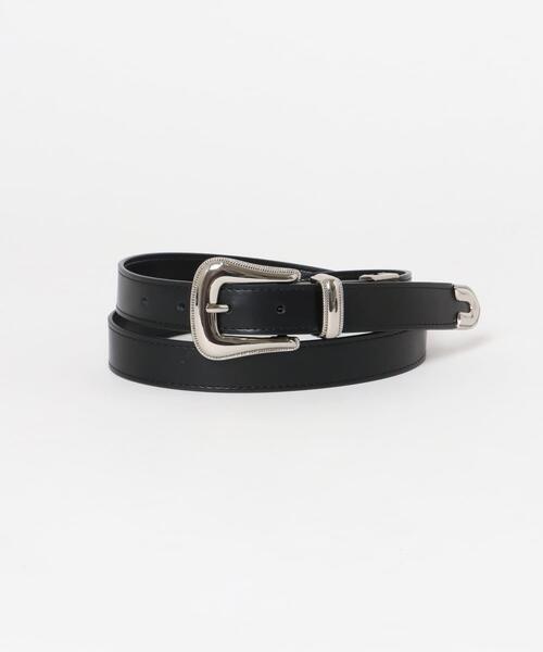 SENSE OF PLACE by URBAN RESEARCH（センスオブプレイスバイアーバンリサーチ）の「FLウエスタンベルト25mm（ベルト・メンズ・ブラウン/ブラック/カーキ・ONE）」の4枚目の写真