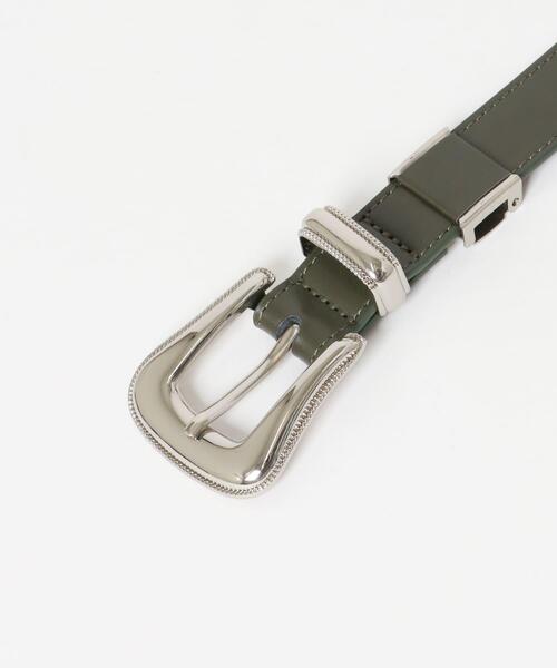 SENSE OF PLACE by URBAN RESEARCH（センスオブプレイスバイアーバンリサーチ）の「FLウエスタンベルト25mm（ベルト・メンズ・ブラウン/ブラック/カーキ・ONE）」の9枚目の写真