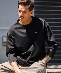 THEOREM（セオレム）の「mlt5252- Embroidered QS Tee 7分袖Tシャツ（Tシャツ/カットソー）」