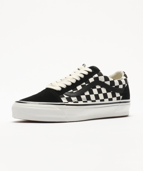 VANS（バンズ）の「VANS(ヴァンズ) LX Old Skool CHECKERBOARD VN000D56BZW（スニーカー・メンズ・ブラック・9/8.5/9.5/XX-SMALL/100）」の7枚目の写真