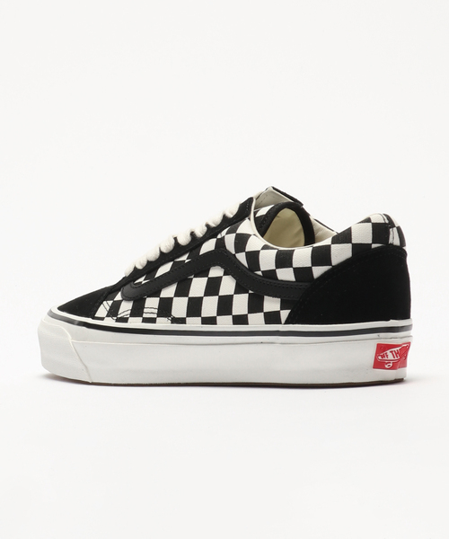 VANS（バンズ）の「VANS(ヴァンズ) LX Old Skool CHECKERBOARD VN000D56BZW（スニーカー・メンズ・ブラック・9/8.5/9.5/XX-SMALL/100）」の6枚目の写真