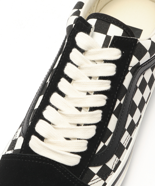 VANS（バンズ）の「VANS(ヴァンズ) LX Old Skool CHECKERBOARD VN000D56BZW（スニーカー・メンズ・ブラック・9/8.5/9.5/XX-SMALL/100）」の3枚目の写真