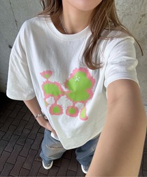 グラデグラフィックTシャツ