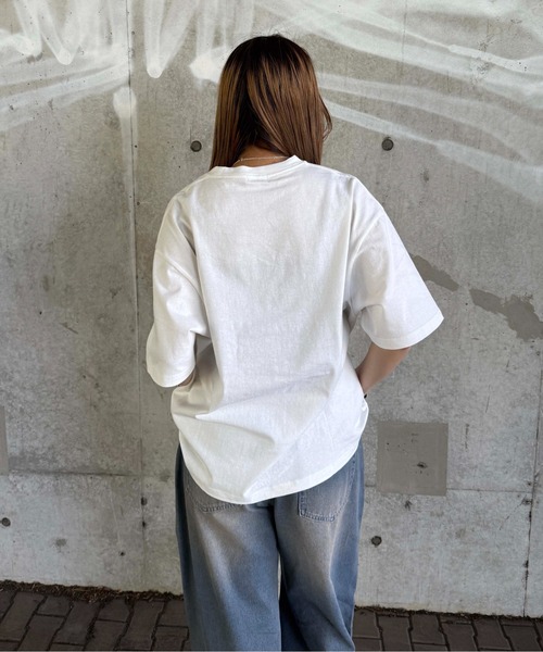 sedacle(セダクル)の「グラデグラフィックTシャツ(Tシャツ/カットソー・レディース・チャコールグレー/オフホワイト・LARGE/MEDIUM/SMALL)」の6枚目の写真
