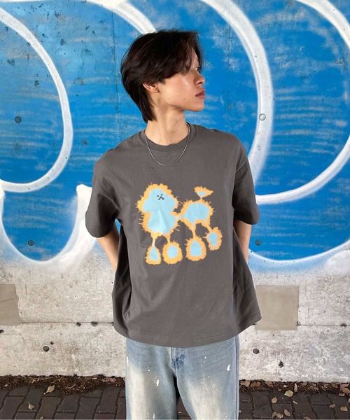 sedacle(セダクル)の「グラデグラフィックTシャツ(Tシャツ/カットソー・レディース・チャコールグレー/オフホワイト・LARGE/MEDIUM/SMALL)」の11枚目の写真
