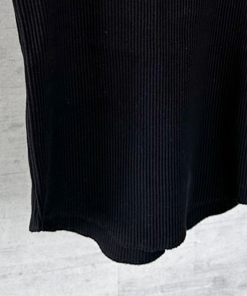 Doux archives（ドゥアルシーヴ）の「テレコタンクトップ（タンクトップ・レディース・ブラウン/グリーン/ブラック/オフホワイト・FREE）」の12枚目の写真