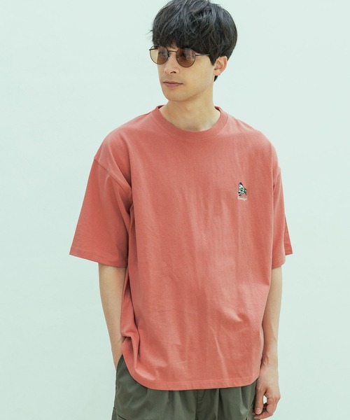 LAKOLE(ラコレ)の「オバケ刺繍半袖T / 450910(Tシャツ/カットソー・メンズ・レッド/ホワイト/イエロー/ブラック・MEDIUM/LARGE)」の12枚目の写真