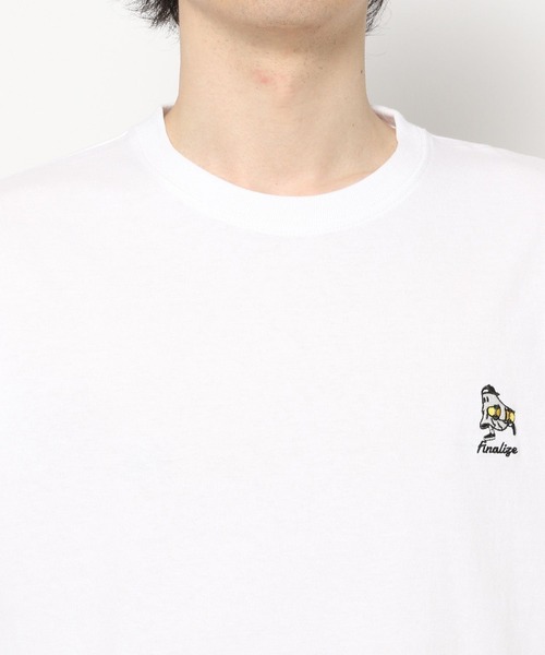 LAKOLE(ラコレ)の「オバケ刺繍半袖T / 450910(Tシャツ/カットソー・メンズ・レッド/ホワイト/イエロー/ブラック・MEDIUM/LARGE)」の20枚目の写真