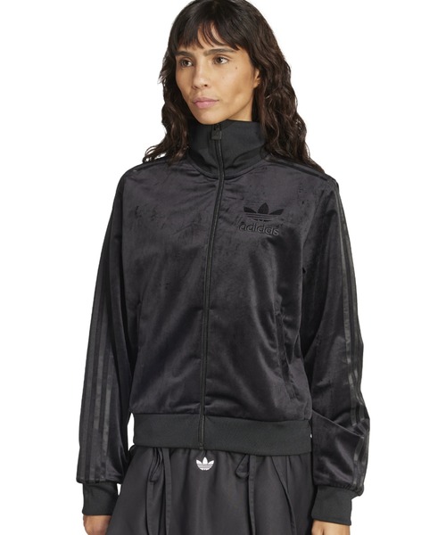 アディダス adidas SS VELOUR TRACKTOP adidas コート ジャケット VELOUR SST TRACK TOP / アディダス