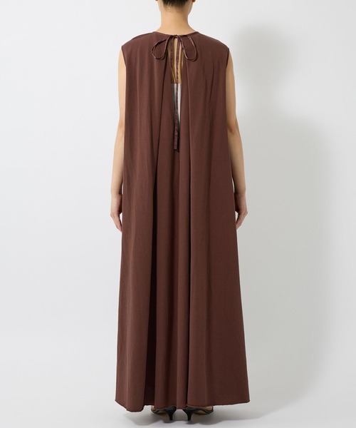 BABYLONE（バビロン）の「バックリボンドレス（ワンピース・レディース・ブラウン/チャコール・フリー）」の15枚目の写真