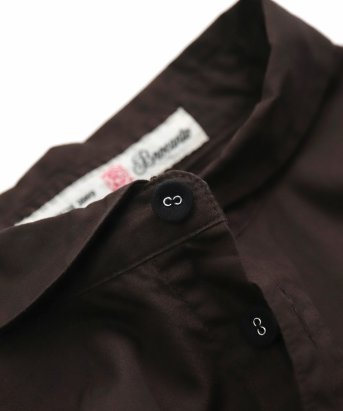 Brocante（ブロカント）の「[Brocante / ブロカント] 50sブロード セルクルシャツ（シャツ/ブラウス・レディース・ブラック/ブラウン/ホワイト・2）」の7枚目の写真
