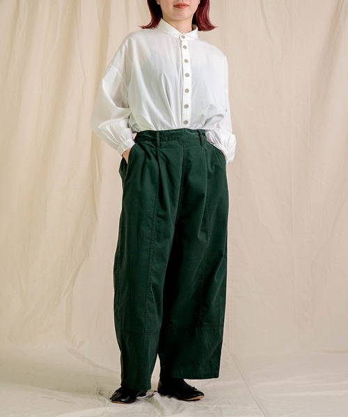 Brocante / ブロカント] 50sブロード セルクルシャツ | Domingo