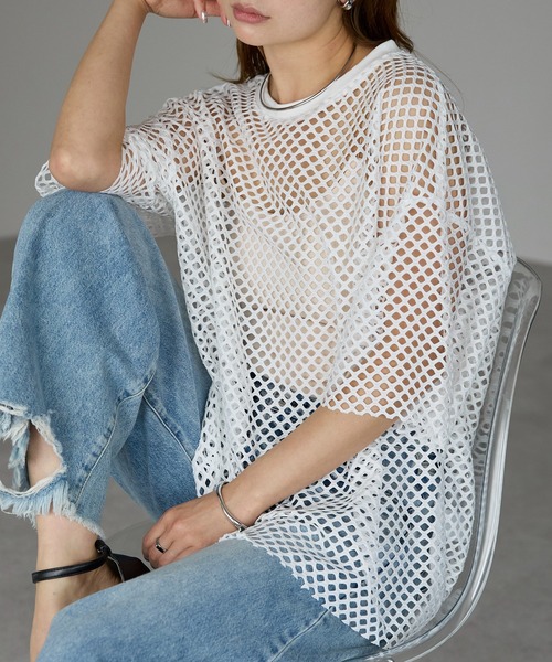 ◆ boohoo ◆オーバーサイズ ジャカード テクスチャー Tシャツ NEW YORKオーバーサイズ半袖Tシャツ(3color) | ファッション