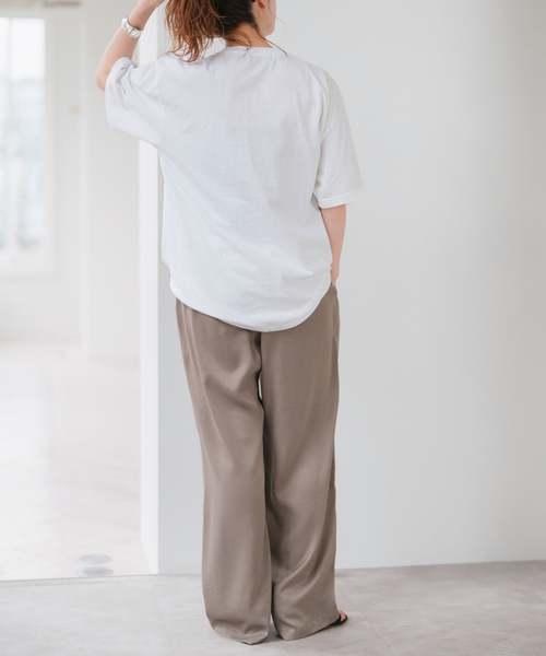 Spick & Span（スピックアンドスパン）の「《追加3》J.J.Mercer / ジェイジェイマーサー Photo Tsh（Tシャツ/カットソー・レディース・ブラック系その他/ホワイト/ホワイト系その他・FREE）」の4枚目の写真