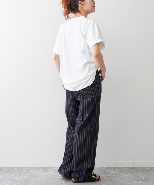 Spick & Span（スピックアンドスパン）の「《追加3》J.J.Mercer / ジェイジェイマーサー Photo Tsh（Tシャツ/カットソー・レディース・ブラック系その他/ホワイト/ホワイト系その他・FREE）」の7枚目の写真