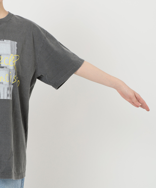 Spick & Span（スピックアンドスパン）の「《追加3》J.J.Mercer / ジェイジェイマーサー Photo Tsh（Tシャツ/カットソー・レディース・ブラック系その他/ホワイト/ホワイト系その他・FREE）」の21枚目の写真