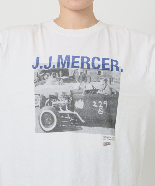 ⭐︎新品未使用⭐︎Spick and Span ジェイジェイマーサー PhotoT 追加3》J.J.Mercer / ジェイジェイマーサー Photo Tsh（Tシャツ