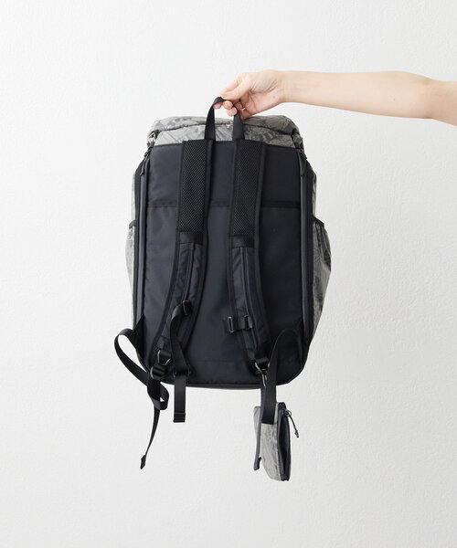 【ほぼ新品♪】earPAPILLONNER／ワオキツネザル柄ビッグサイズリュック セール】ワオキツネザル柄リュック（バックパック/リュック）｜ear