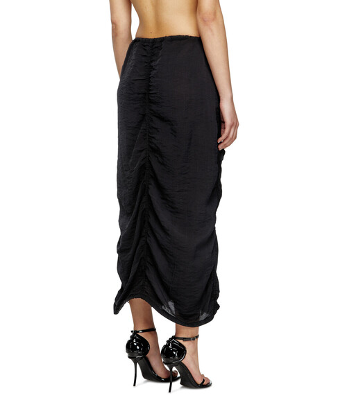 DIESEL(ディーゼル)の「ウィメンズ スカート O-RACLE(スカート・レディース・ブラック/ライトブラウン・38/36/42/40/44)」の6枚目の写真