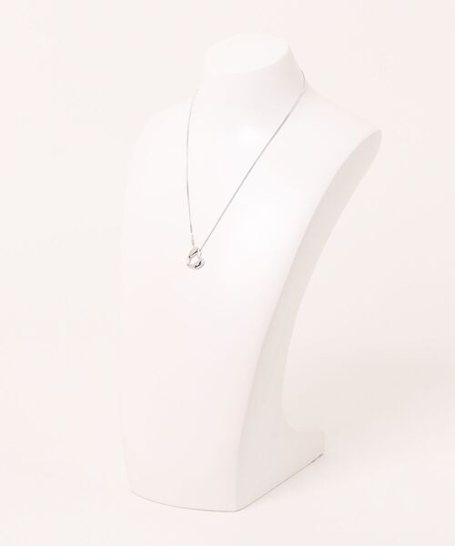 MICHAEL KORS（マイケルコース）の「プレシャスメタル プレーティング スターリングシルバー ハートペンダント ネックレス（ネックレス・レディース・シルバー・FREE）」の3枚目の写真