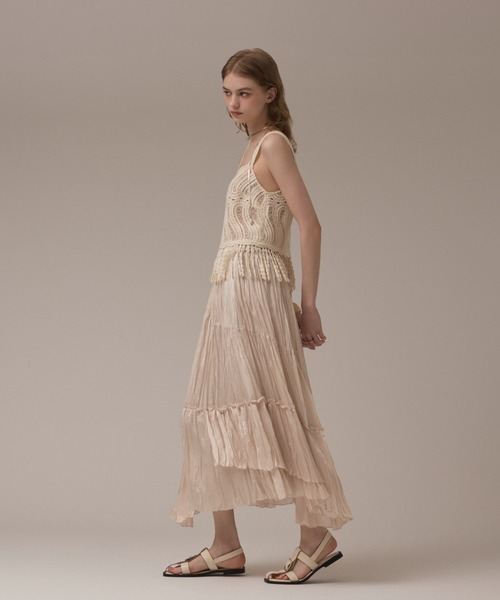 クロシェレースキャミ クロシェレースキャミ