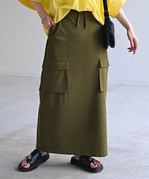 超のび・シワになりにくい カーゴスカート