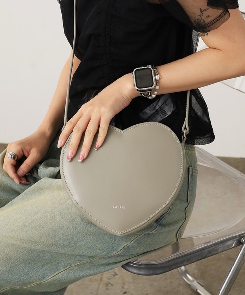 YAHKI/ヤーキ ハート型バッグ ショルダーバッグ（ショルダー