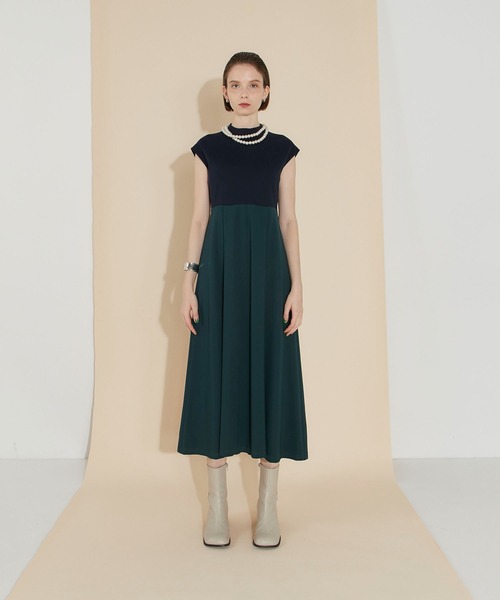 ワンピース ZELIHA DRESS SLY | SHEER CAMI ZIP L／ドレス (ワンピース(ロング） ) |SHEL