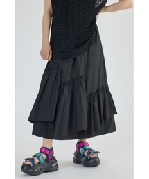 RODEO CROWNS WIDE BOWL | アシンメトリーギャザースカート(スカート)