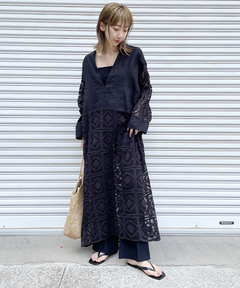 ワンピース R'IAM Plage 22SS Crochet Onepiece 38 R'IAM Plage 22SS Crochet Onepiece 38