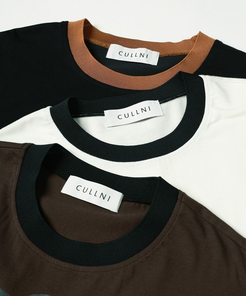 【人気モデル】CULLNI クルニ センター刺繍ロゴ オーバーサイズ Tシャツ. BS-007_185_s.jpg?v=20250826155345