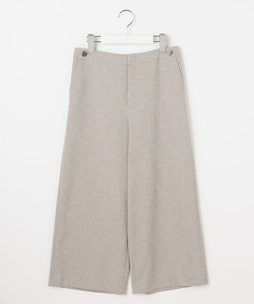 J.PRESS（ジェイプレス）の「Shineシャンブレーツイル クロップド パンツ（その他パンツ・レディース・ネイビー系/ライトグレー系・T17/T15/T13）」の18枚目の写真