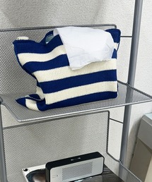 ARCADE（アーケード）の「レトロジャガードニットティッシュケース（インテリア雑貨）」