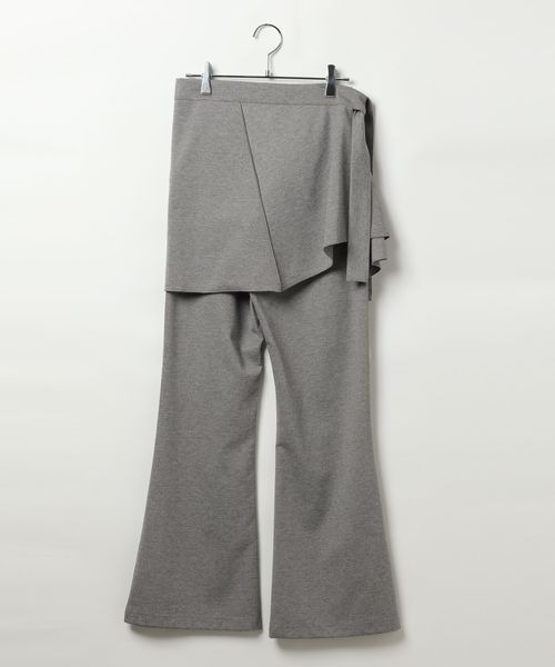 PAGEBOY（ページボーイ）の「ポンチスカートレイヤードパンツ（その他パンツ・レディース・ブラック/チャコールグレー・FREE）」の19枚目の写真