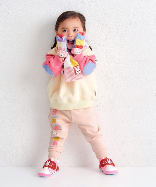 MIKI HOUSE(ミキハウス)の「ローゲージマフラー(マフラー・キッズ・ネイビー・ONE SIZE)」の6枚目の写真
