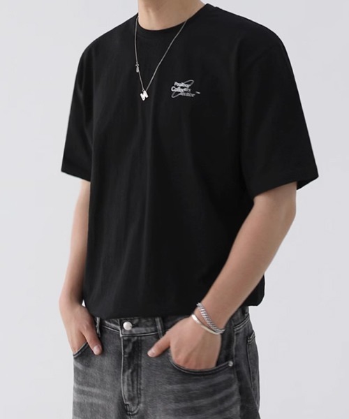 NOWLE(ノウル)の「【NOWLE】1988 501 バックプリント クルーネック 半袖 Tシャツ(Tシャツ/カットソー・メンズ・ブラック/ホワイト・X-LARGE/LARGE/MEDIUM)」の13枚目の写真