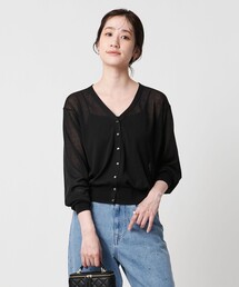 DIOR 黒 Vネック カーディガン DIOR 黒 Vネック カーディガン